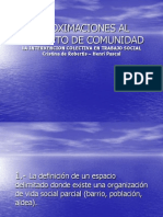 Def de Comunidad