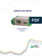 600542-E AgriSpec User Manual