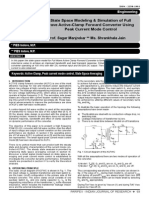 Statespace Model FWD Converter