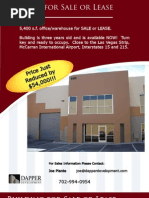 Download Las Vegas Warehouse For Sale or Lease - Ware house  by Joe Plante SN2372208 doc pdf