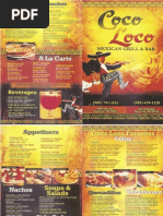 Download Coco Loco Menu by Mary Reed SN237222994 doc pdf