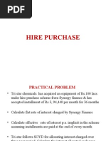 Hire Purchase