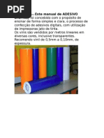 Manual Adesivo Digital