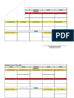 Planificacion Semanal de Cirugía