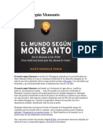 El Mundo Segun Monsanto PDF