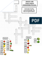 Instruction: Do The Crossword Puzzle. The Clues Are Given Below