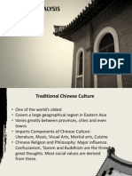 Cultural Analysis of China