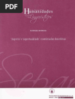 BARROSO ‘Aspecto’ e ‘Aspectualidade’-Coordenadas Descritivas