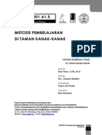 Modul Metode Pemberian Tugas Di TK