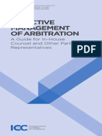ICC International Arbitration Guide For In-House Counsel