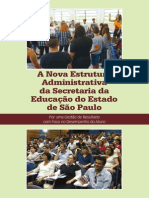 A Nova Estrutura Administrativa Da Secretaria Da Educação Do Estado de São Paulo
