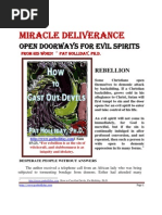Download Miracle Deliverance Open Doorways for Evils Spirits  by Miracle Internet Church SN23724311 doc pdf
