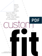 Custom Fit Electronic Resource - by Sarah Fister Gale Illustration by Matt Kenyon.