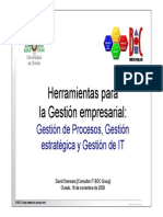 Herramientas gestión empresarial