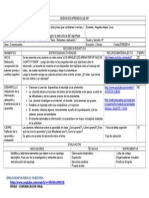 Esquema de Sesion de Aprendi Aip Comunicacion El Reportaje-Angelina