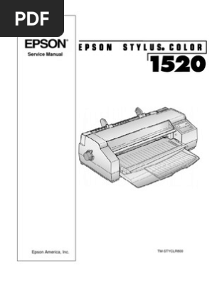Manual Técnico y PPL Stylus 1520