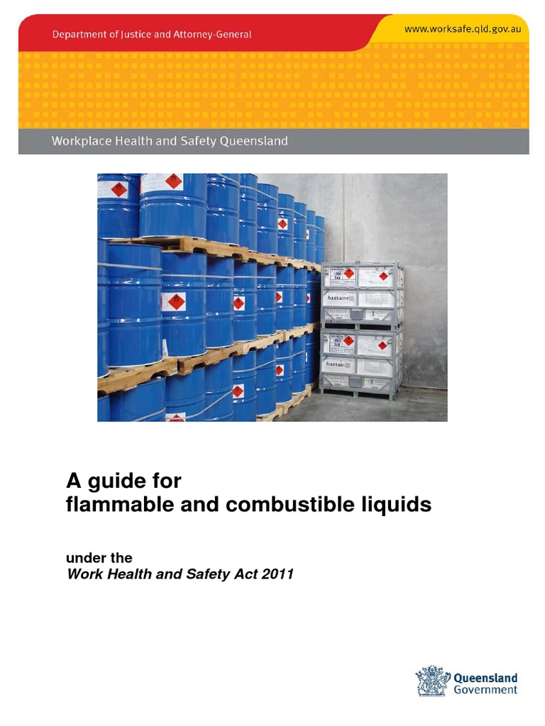 A Guide for Flammable and Combustible Liquids Dangerous Goods