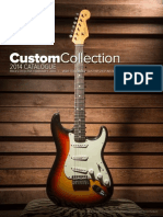 2014 Fender CustomShop Illustrated Pricelist