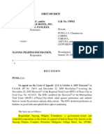 Land Lease Dispute Between Hotel and Government Foundation