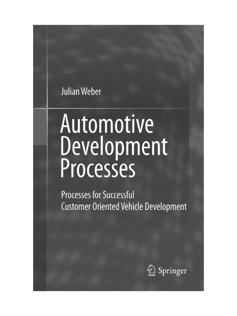 Automotive Development PDF Car Product (Business)