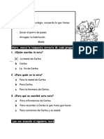 Preguntas y respuestas sobre textos informativos