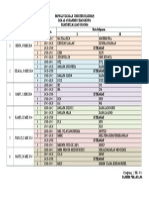 Jadwal Ulangan Umum