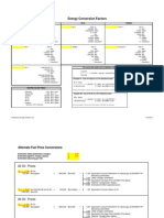 Energy Conversions