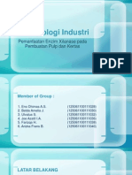 Enzim Xilanase untuk Industri Pulp dan Kertas