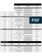 PA Speaker Schedule 