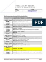 Programa - 2º Semestre - 2014