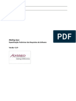 Modelo Exemplo de Documento de Requisitos