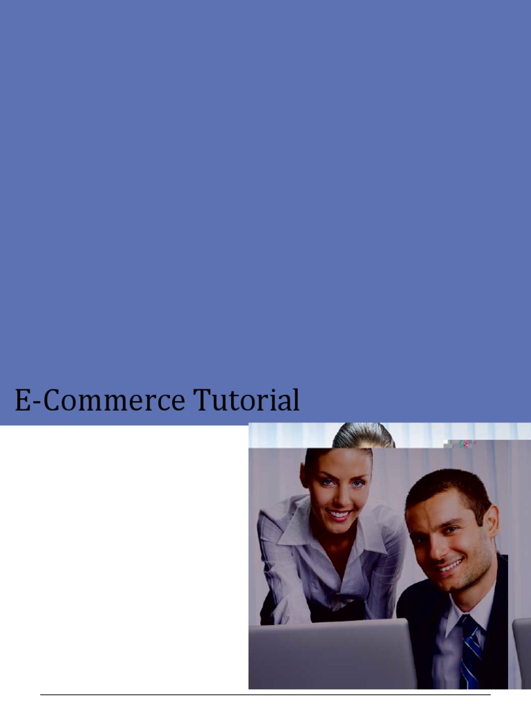 E Commerce Tutorial PDF | PDF | Credit Card | Electronic Data Interchange