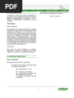 Calculo Fossa Séptica e Filtro