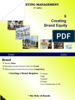 Lec 08 - Chapter 09 (Creating Brand Equity) Done