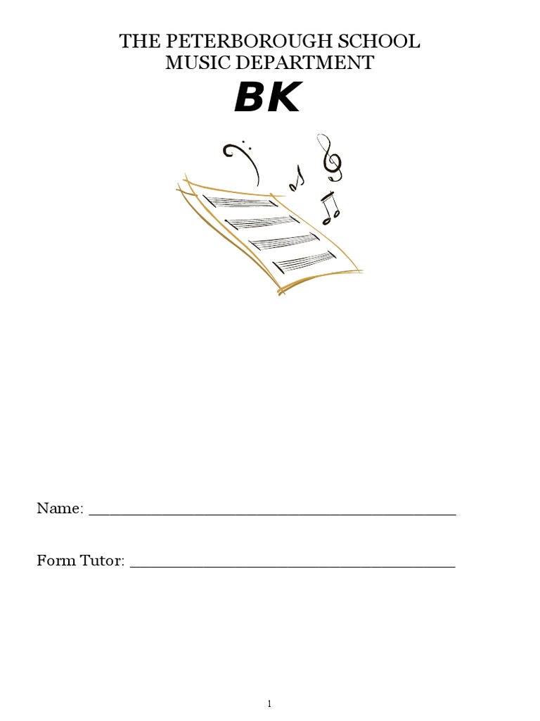 Edexcel GCSE Music Student Workbook | PDF | Symphony | Musical Compositions