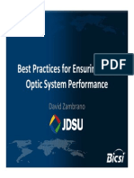 04-David Zambrano - JDSU - Ensuring Fiber Optic System Performance