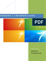 Windows 7 Beginners Guide