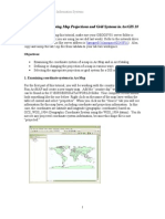 Tutorial 2 - Exploring Map Projections and Grid Systems in Arcgis 10