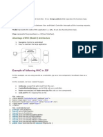 MVC JSP Guide Shows Example Using Servlet Controller