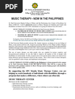 Music Therapy Center - How To Help Booklet Form