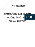 TCVN4527 1988 Ham Duong Sat Va Ham Duong o To Tieu Chuan Thiet Ke