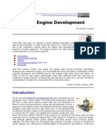Model Engine Development: by Gordon Cornell