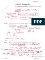 acid base equilibria 1 to 3 KEYS