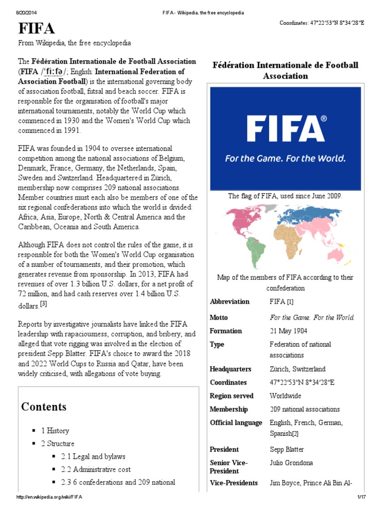 Image Result For Fifa Wikipedia La Enciclopedia Libre