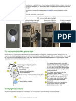Gravity Light - Homemade - DIY PDF