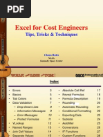 Excel For Cost Engrs