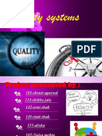 Quality Systems