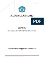 KI & KD IPS SMP - Revisi Puskurbuk 11-13 Mei 2013