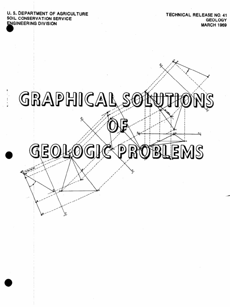 Graphical Solutions in Geology | PDF | Fault (Geology) | Plane (Geometry)