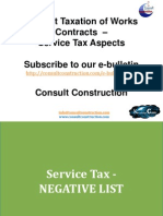 Indirect Taxation of Works Contracts - Service Tax Aspects Subscribe To Our E-Bulletin